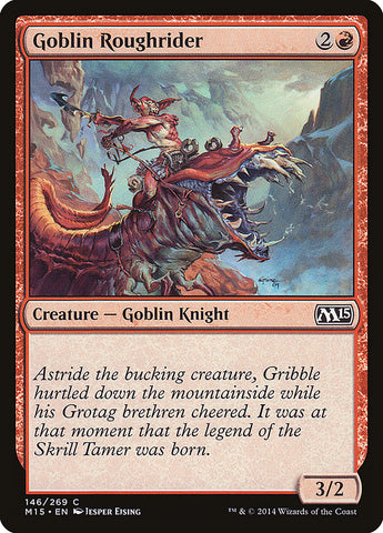 Goblin Roughrider [Magic 2015]