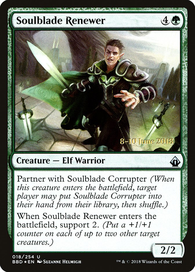 Soulblade Renewer [Battlebond Prerelease Promos]