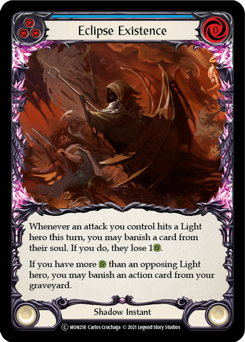 Eclipse Existence [U-MON218-RF] Unlimited Rainbow Foil