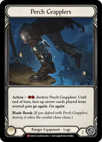 Perch Grapplers [CRU122] 1st Edition Cold Foil