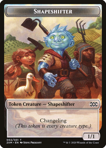 Servo // Shapeshifter Double-sided Token [Double Masters Tokens]