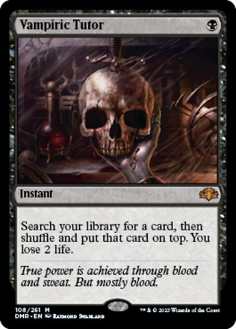 Vampiric Tutor [Dominaria Remastered]