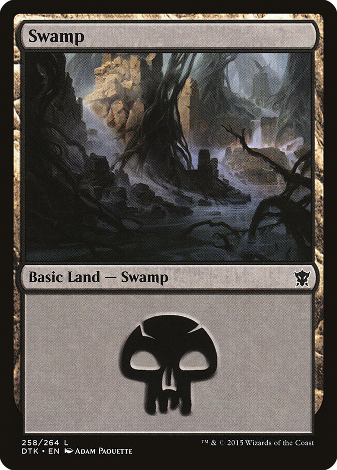 Swamp (258) [Dragons of Tarkir]