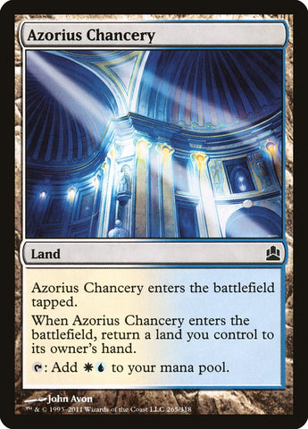 Azorius Chancery [Commander 2011]