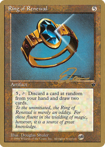 Ring of Renewal (Eric Tam) (SB) [Pro Tour Collector Set]