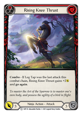 Rising Knee Thrust (Red) [1HP119]