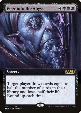 Peer into the Abyss (Extended) [Core Set 2021]