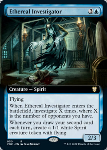 Ethereal Investigator (Extended) [Innistrad: Crimson Vow Commander]