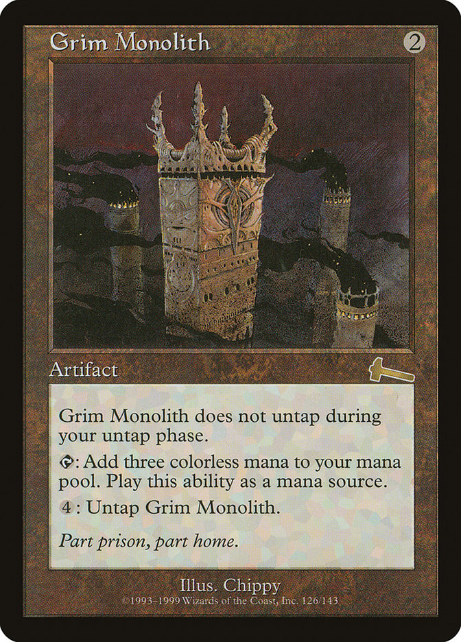 Grim Monolith MTG Grim Monolith | eBay UK #kb126