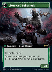 Ulvenwald Oddity // Ulvenwald Behemoth (Extended) [Innistrad: Crimson Vow]