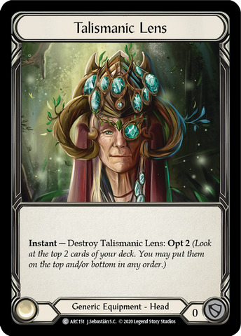 Talismanic Lens [U-ARC151] Unlimited Rainbow Foil