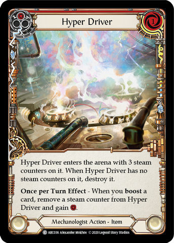 Hyper Driver [U-ARC036] Unlimited Rainbow Foil