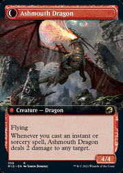 Smoldering Egg // Ashmouth Dragon (Extended) [Innistrad: Midnight Hunt]