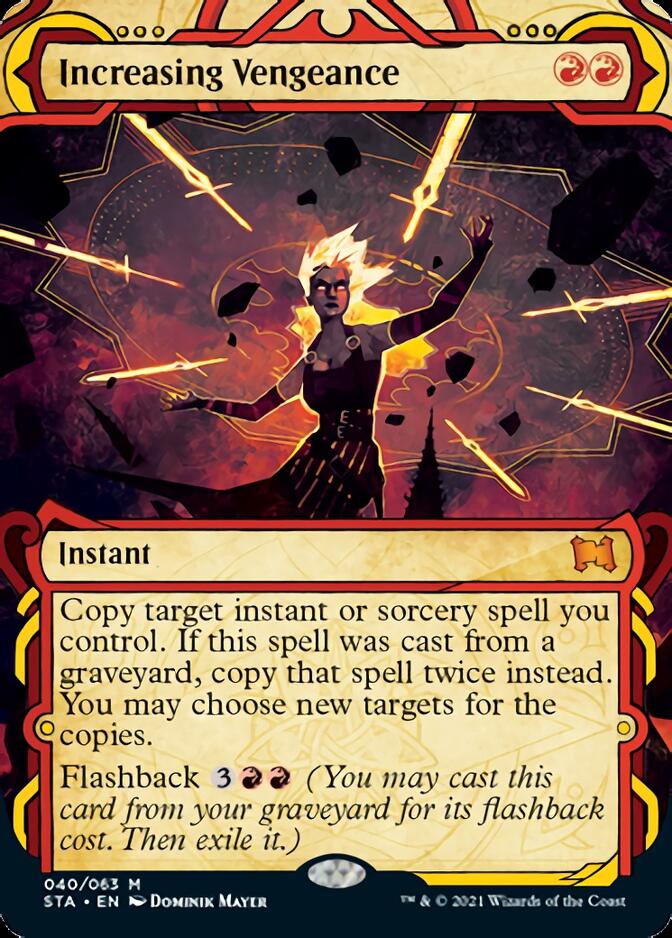 Increasing Vengeance (Foil Etched) [Strixhaven Mystical Archive]