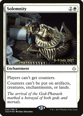 Solemnity [Hour of Devastation Prerelease Promos]