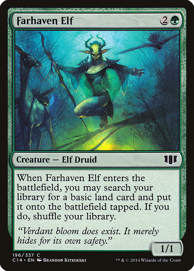 Farhaven Elf [Commander 2014]