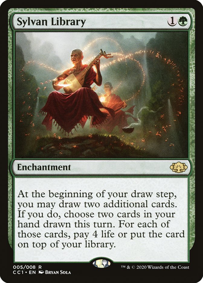 Sylvan Library [Commander Collection Green]