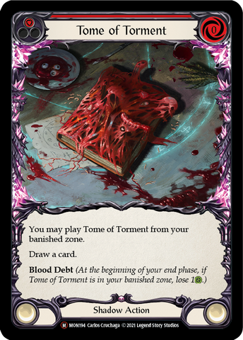 Tome of Torment [U-MON194-RF] Unlimited Rainbow Foil